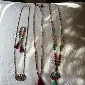 Chloe & Isabel Bohemian Multicolor Necklace and bracelet Set